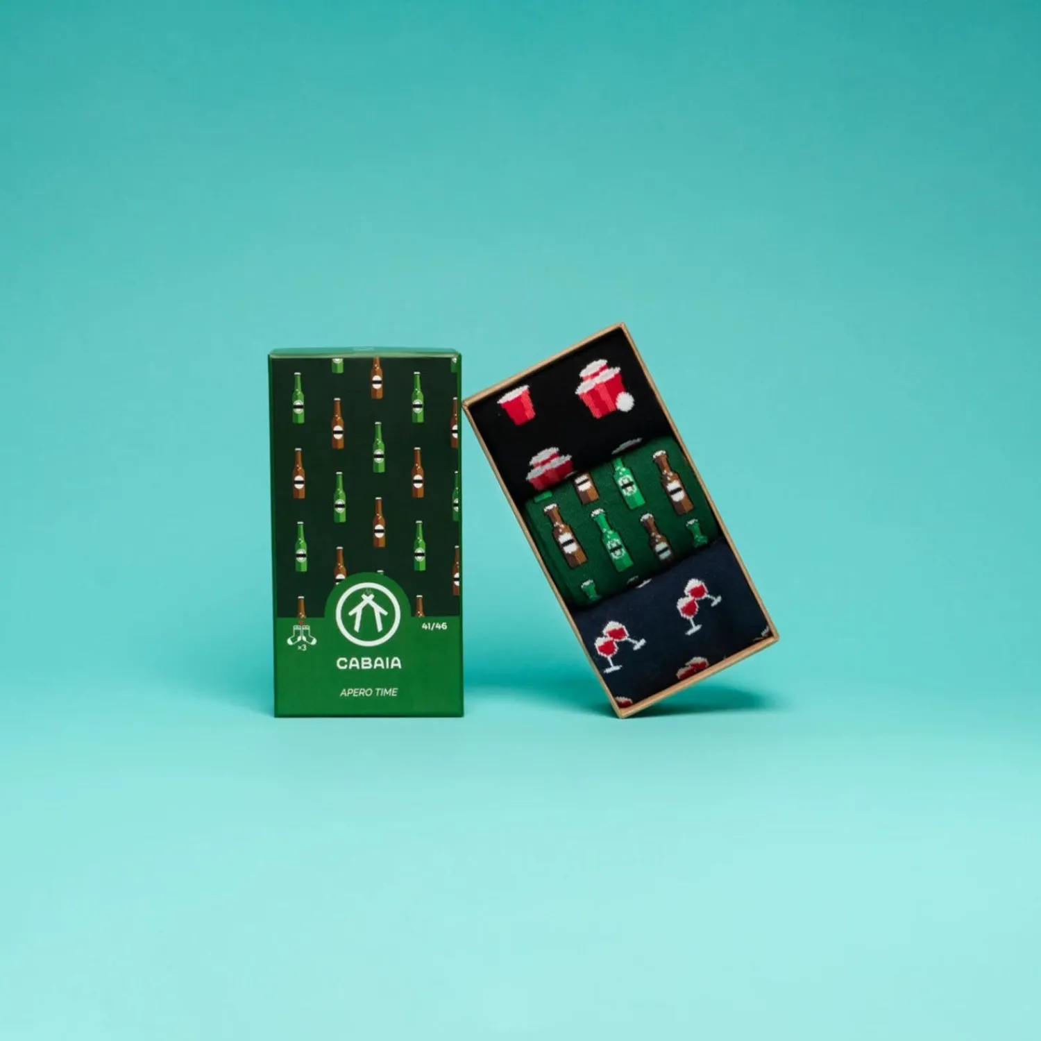 Cabaïa Chaussettes 41/46<Apero Time