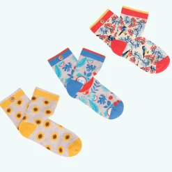 Cabaïa Chaussettes 25/30 Et 31/35<Flower Power