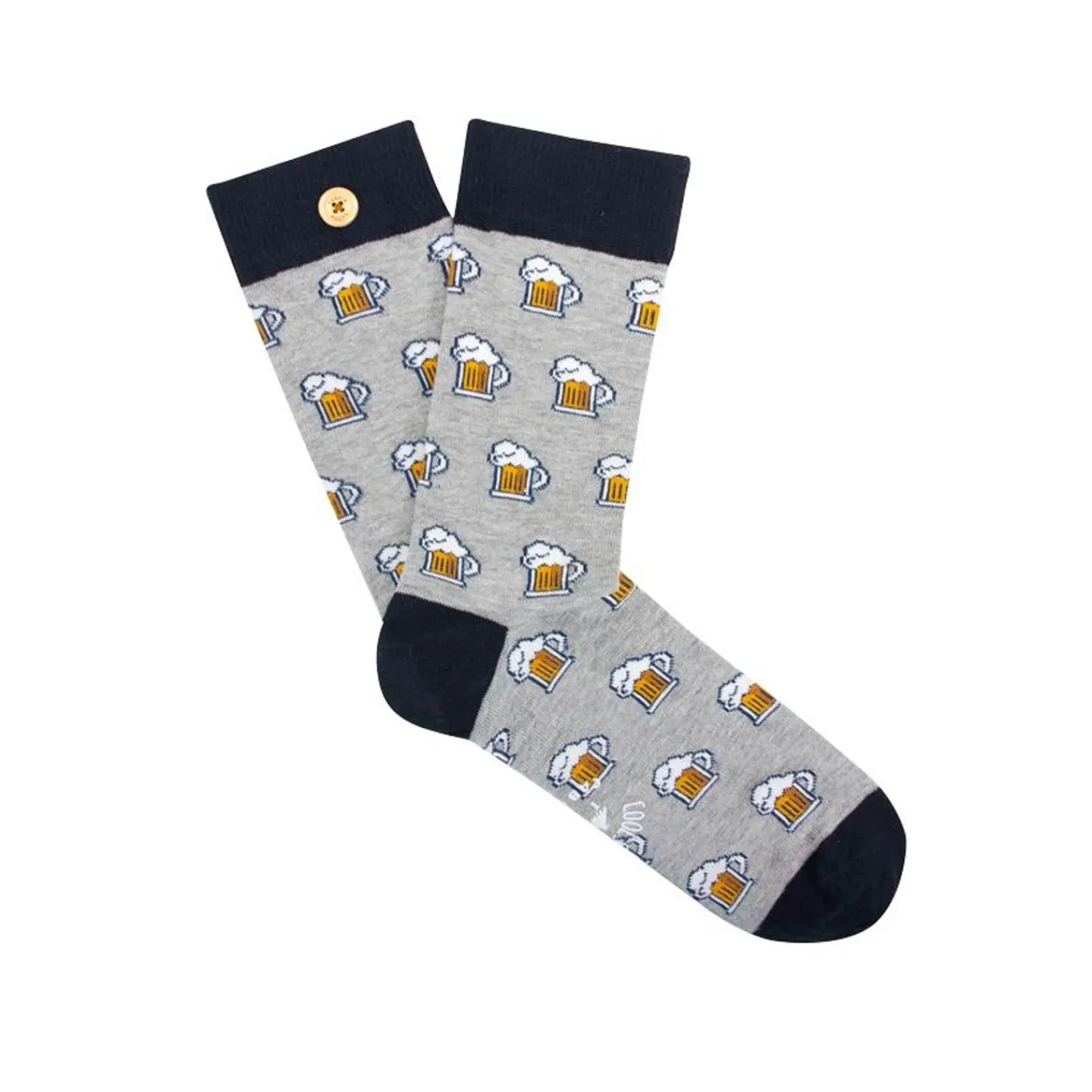Cabaïa Chaussettes 41/46<Leopold & Zoe Grey