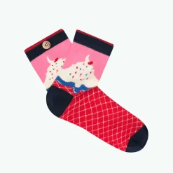 Cabaïa Chaussettes 36/41<Lila & Marine